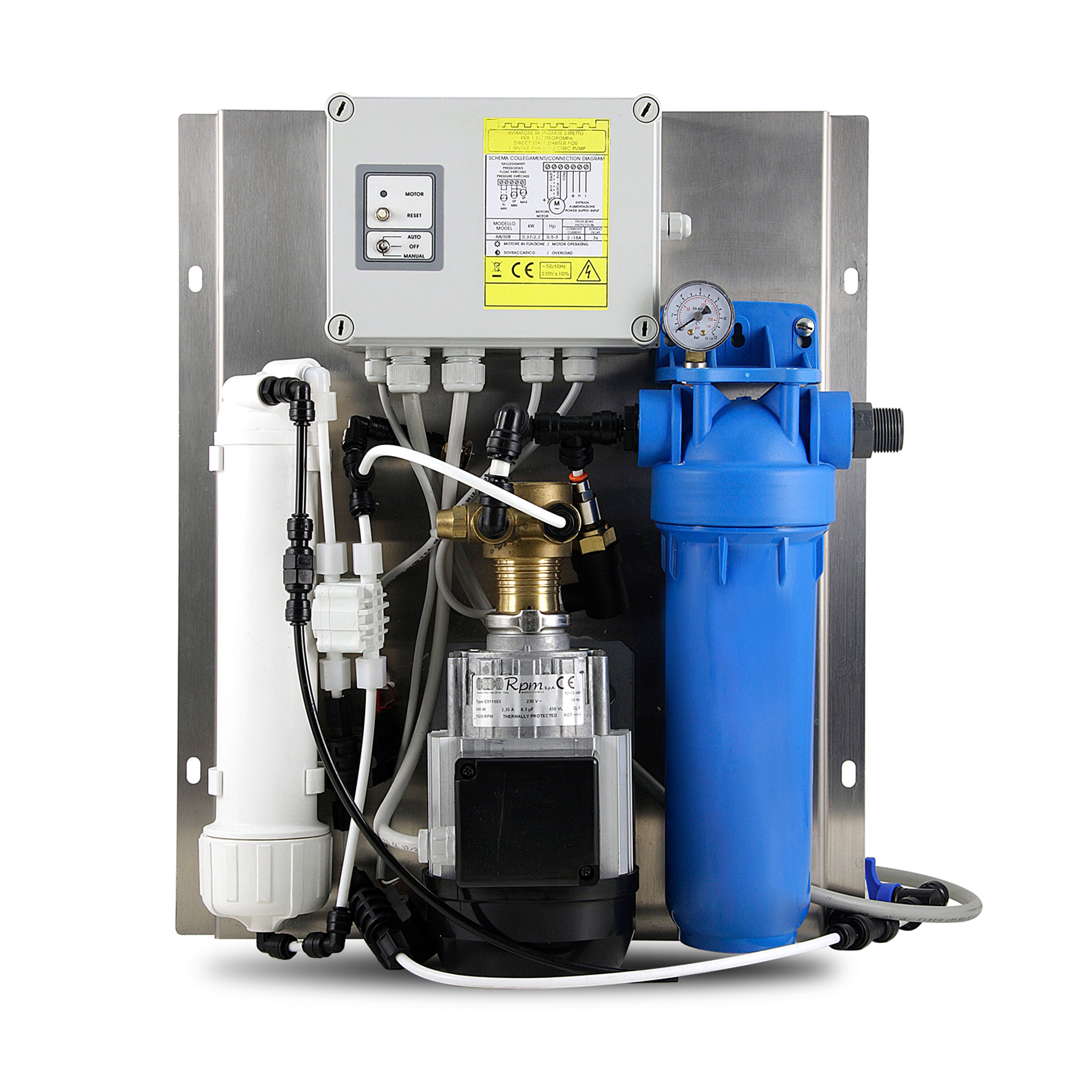 ROC0605000 Система обратного осмоса CAREL WTS Compact 60 кг/ч